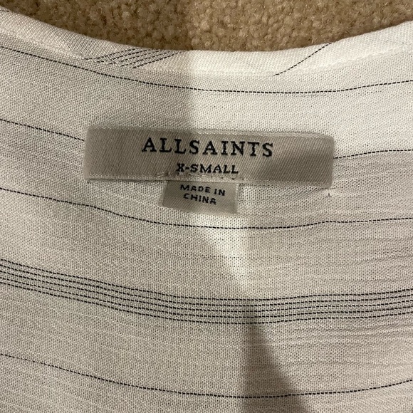 All Saints Penny Long Sleeve Wrap size XS - Picture 6 of 6